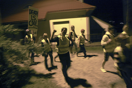 Alytus Art Strike Biennial. 2011. Night Marching in Solidarity with Dead Psychic Workers.