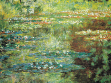 Claude Monet, Bazén s lekníny (1904)<br />olej na plátně