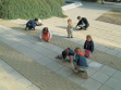 During the exhibition of the finalists of the Jindřich Chalupecký Prize, 2006, in the Brno House of Arts the Rafani didn´t enter the exposition, thay cooked for the passers-by and acted in front of the House of Arts.