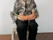 Jiří David, Self Portrait with Something, (1999). Photograph.