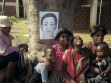 Homeless family with a drawing by Spunk Seipel, Harare. Photo by Spunk Seipel.