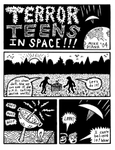 Mike Diana - Terror Teens in Space