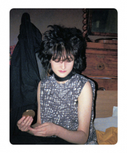 Simon Barker aka Six, Siouxsie – Wake-up to Make-up, St James Hotel