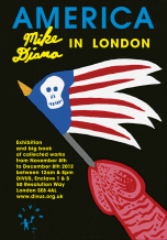 Mike Diana - London Show Poster